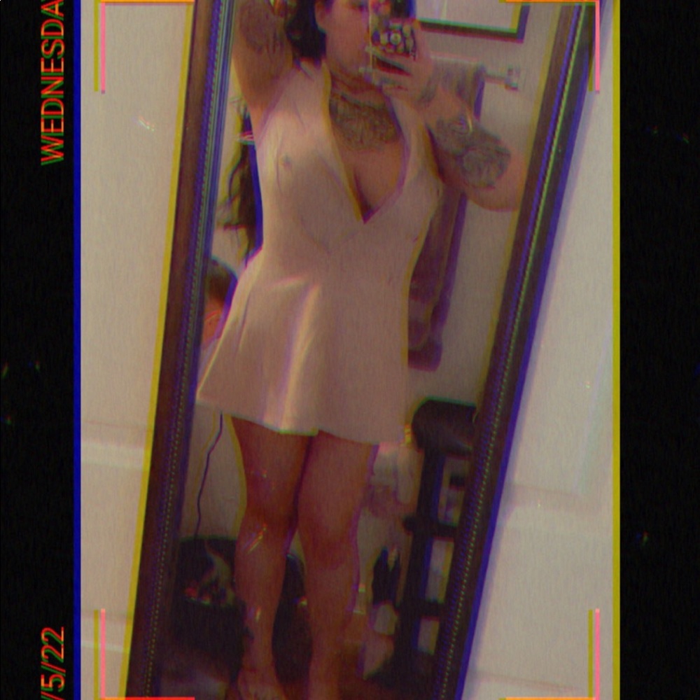 Light Pink Mini Dress